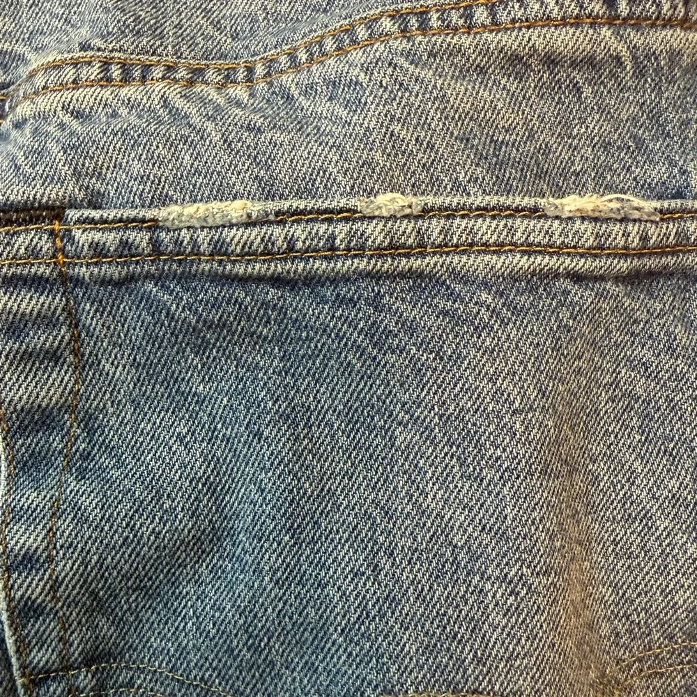 American Eagle Slim Straight Easy Flex Jeans 34x34 Distressed